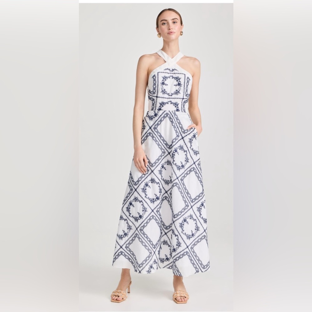 Charina Sarte Maria Halter Dress